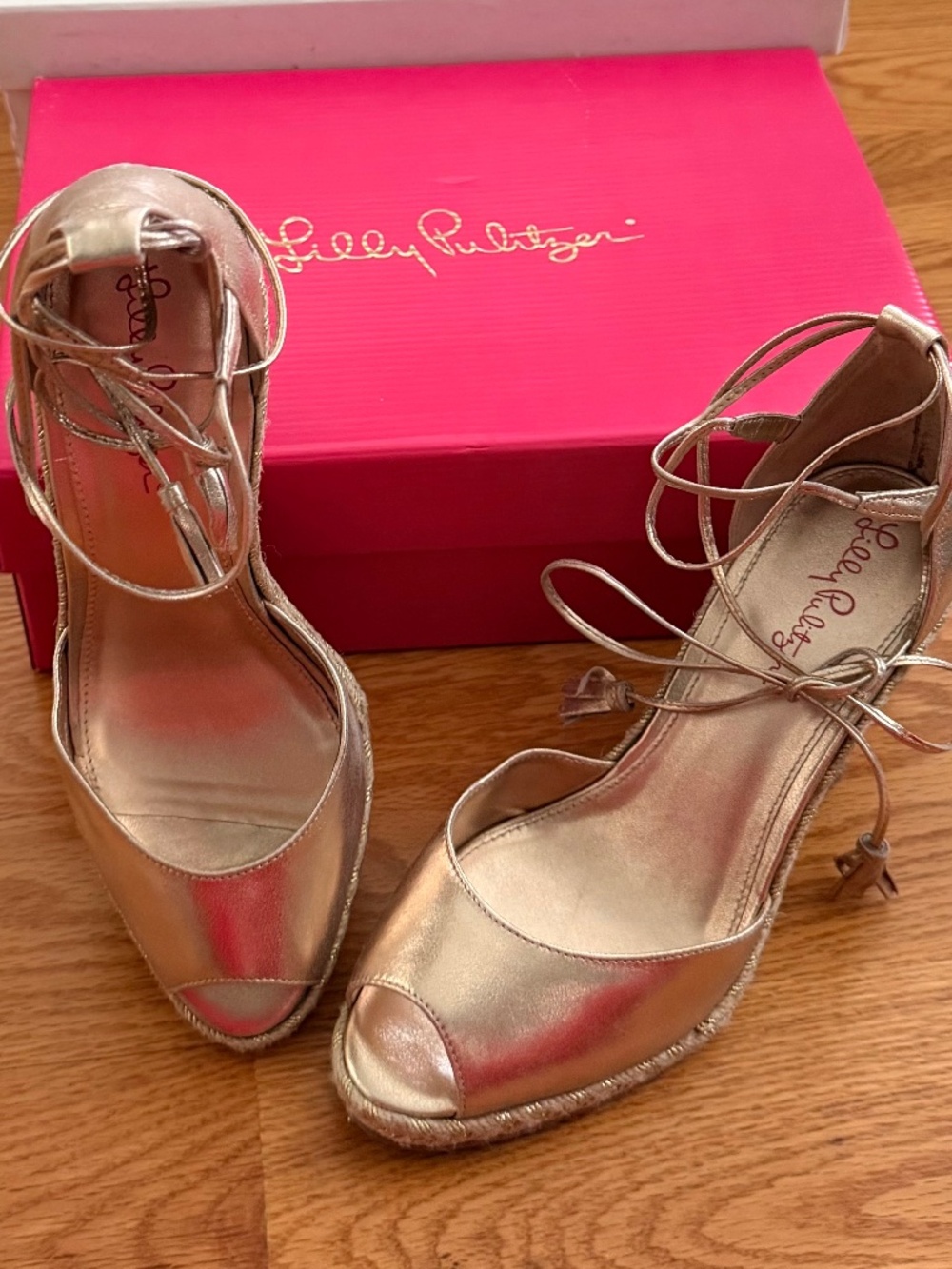 Lilly Pulitzer Aleena Wedge (8) - Picture 6 of 16